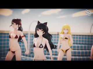 mmd rwby - die young