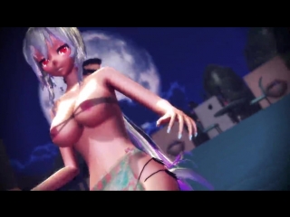 [mmd] haku cant feel her face